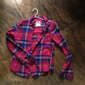 Abercrombie and Fitch button down flannel